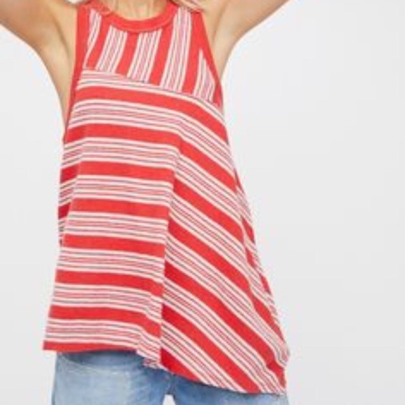 We The Free Tops - HP🎊NEW Free People Asymmetrical Stripe Top Small